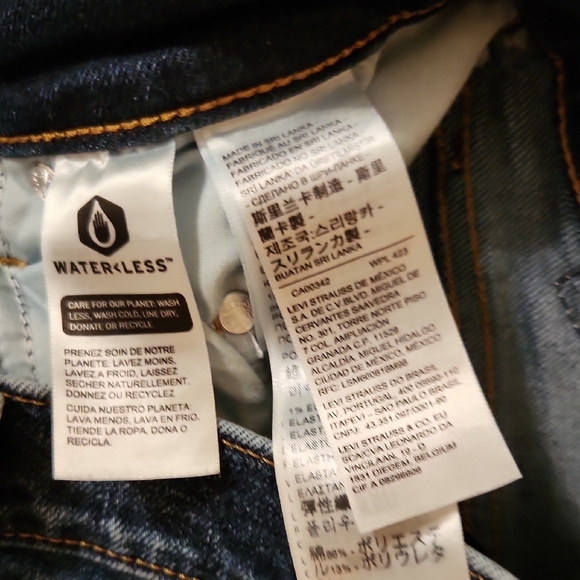 Levi's Silver Tab Mom Jeans Women's High Rise Size 27 - Picture 3 of 8